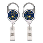 Milwaukee Brewers Retrct 2S Prem Badge Holders