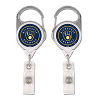 Milwaukee Brewers Retrct 2S Prem Badge Holders