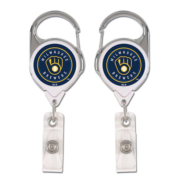 Milwaukee Brewers Retrct 2S Prem Badge Holders