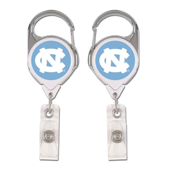North Carolina Tar Heels Retrct 2S Prem Badge Holders