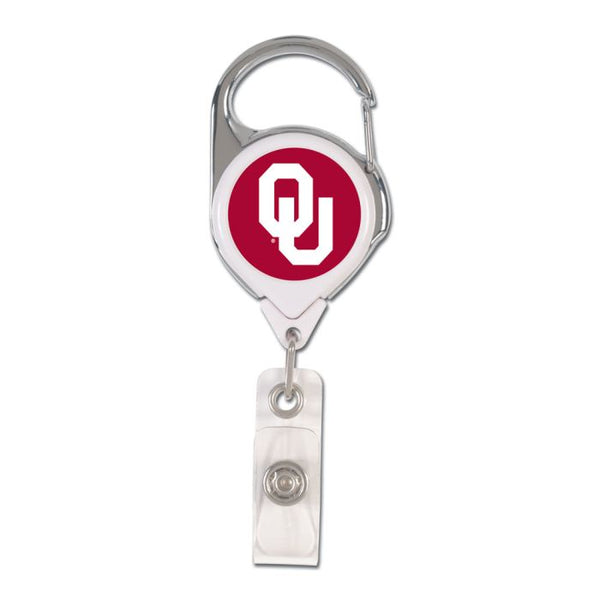 Wholesale-Oklahoma Sooners Retrct 2S Prem Badge Holders