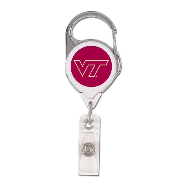 Wholesale-Virginia Tech Hokies Retrct 2S Prem Badge Holders