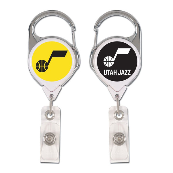 Utah Jazz Retrct 2S Prem Badge Holders