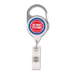 Detroit Pistons Retrct 2S Prem Badge Holders