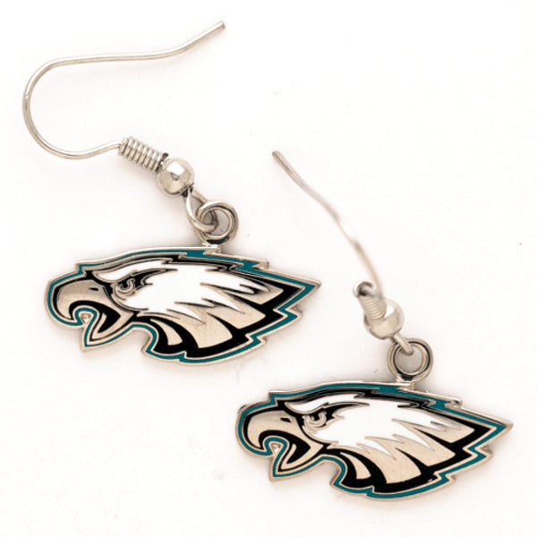 Philadelphia Eagles Earrings Jewelry Card