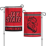 Jacksonville State Gamecocks Garden Flags 2 sided 12.5" x 18"