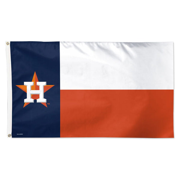 Houston Astros 2 Strips Flag - Deluxe 3' X 5'