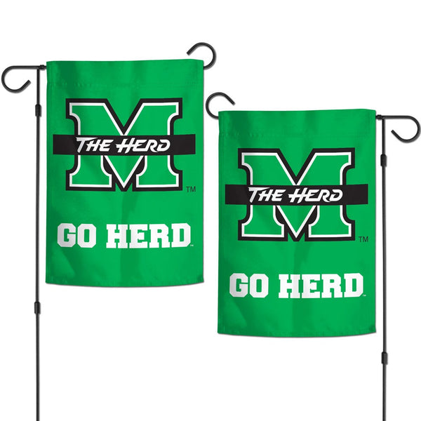 Marshall Thundering Herd Garden Flags 2 sided 12.5" x 18"