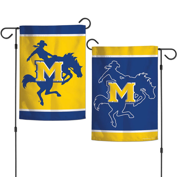 McNeese State Cowboys Garden Flags 2 sided 12.5" x 18"