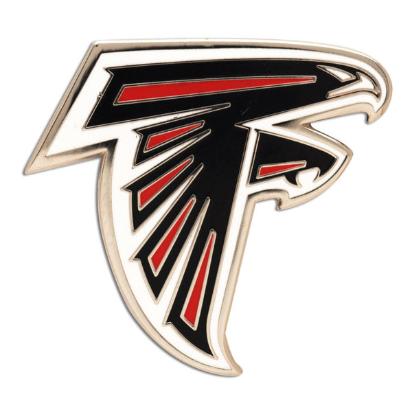 Atlanta Falcons Primary Collector Enamel Pin Jewelry Card