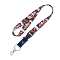 Virginia Cavaliers TIE DYE Lanyard w/detachable buckle 1"