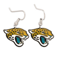 Jacksonville Jaguars Earrings Jewelry Card