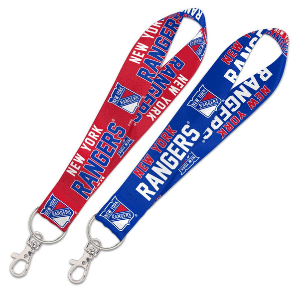 New York Rangers Lanyard Key Strap 1"