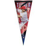 Philadelphia Phillies PLAYERS CHOICE DIAMOND CLUB(R) Premium Pennant 12" x 30" Trea Turner