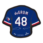 Texas Rangers Collector Pin Jewelry Card Jacob deGrom