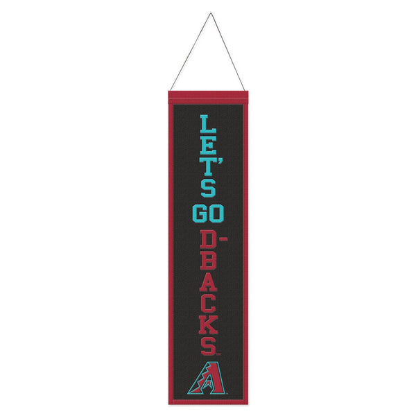 Arizona Diamondbacks Wool Banner 8" x 32"