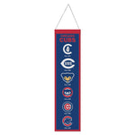Chicago Cubs Wool Banner 8" x 32"