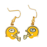 Green Bay Packers Earrings Jewelry Card