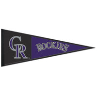 Colorado Rockies Wool Pennant 13" x 32"