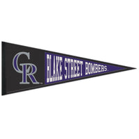 Colorado Rockies Wool Pennant 13" x 32"