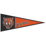 Detroit Tigers / Cooperstown Wool Pennant 13" x 32"