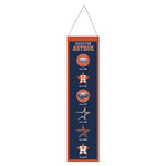 Houston Astros Wool Banner 8" x 32"