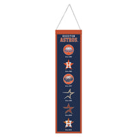 Houston Astros Wool Banner 8" x 32"