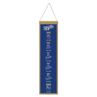 Kansas City Royals Wool Banner 8" x 32"