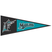 Miami Marlins / Cooperstown Wool Pennant 13" x 32"