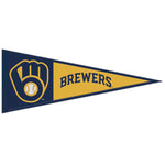 Milwaukee Brewers Wool Pennant 13" x 32"