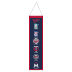 Minnesota Twins Wool Banner 8" x 32"