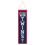 Minnesota Twins Wool Banner 8" x 32"