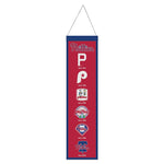 Philadelphia Phillies Wool Banner 8" x 32"
