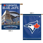 Toronto Blue Jays Stadium MLB Vertical Flag 2 Sided 28" x 40"