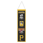 Pittsburgh Pirates Wool Banner 8" x 32"