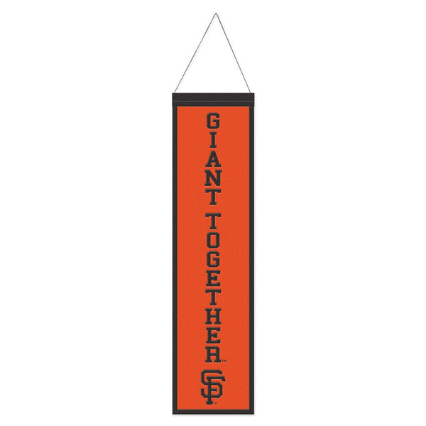 San Francisco Giants Wool Banner 8" x 32"