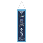 Tampa Bay Rays Wool Banner 8" x 32"