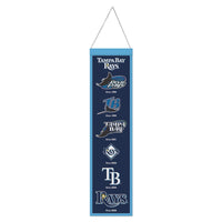 Tampa Bay Rays Wool Banner 8" x 32"