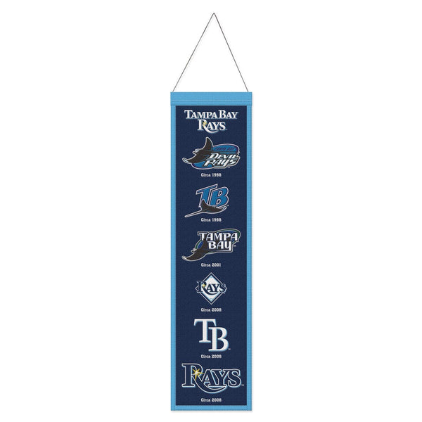 Tampa Bay Rays Wool Banner 8" x 32"