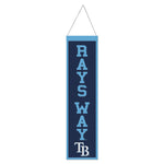Tampa Bay Rays Wool Banner 8" x 32"