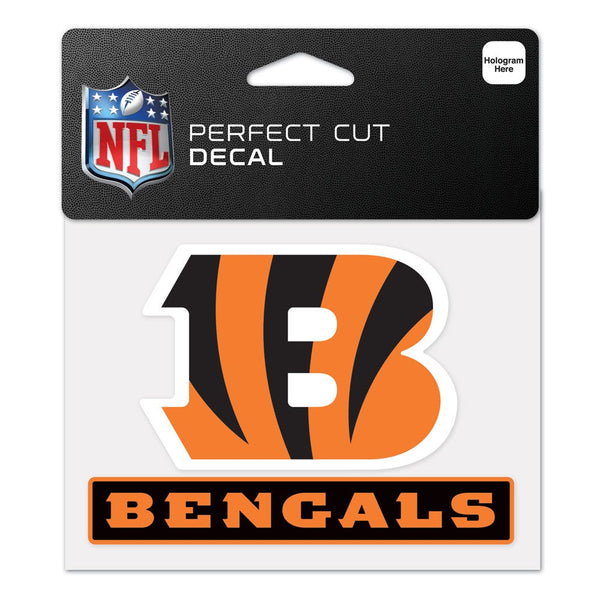 Cincinnati Bengals Perfect Cut Color Decal 4.5" x 5.75"