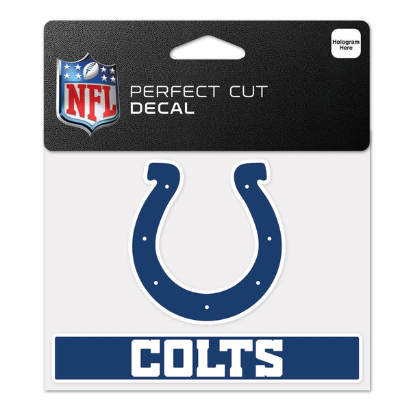 Indianapolis Colts Perfect Cut Color Decal 4.5" x 5.75"