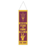 Wholesale-Arizona State Sun Devils ESTABLISHED Wool Banner 8" x 32"