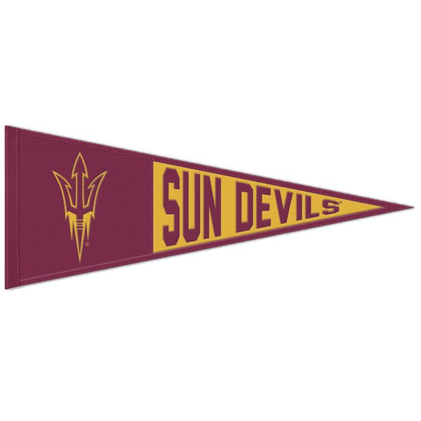 Wholesale-Arizona State Sun Devils Wool Pennant 13" x 32"