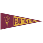 Wholesale-Arizona State Sun Devils SLOGAN Wool Pennant 13" x 32"