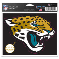 Jacksonville Jaguars Multi-Use Decal - cut to logo 5" x 6"