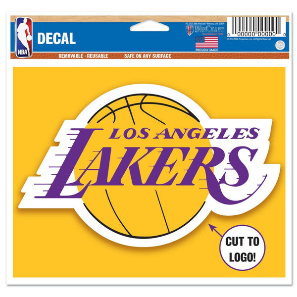 Los Angeles Lakers Multi-Use Decal - cut to logo 5" x 6"