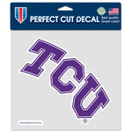 Wholesale-TCU Horned Frogs Perfect Cut Color Decal 8" x 8"