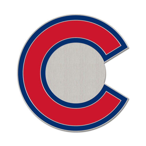 Chicago Cubs SECONDARY Collector Enamel Pin Jewelry Card