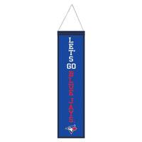 Toronto Blue Jays Wool Banner 8" x 32"